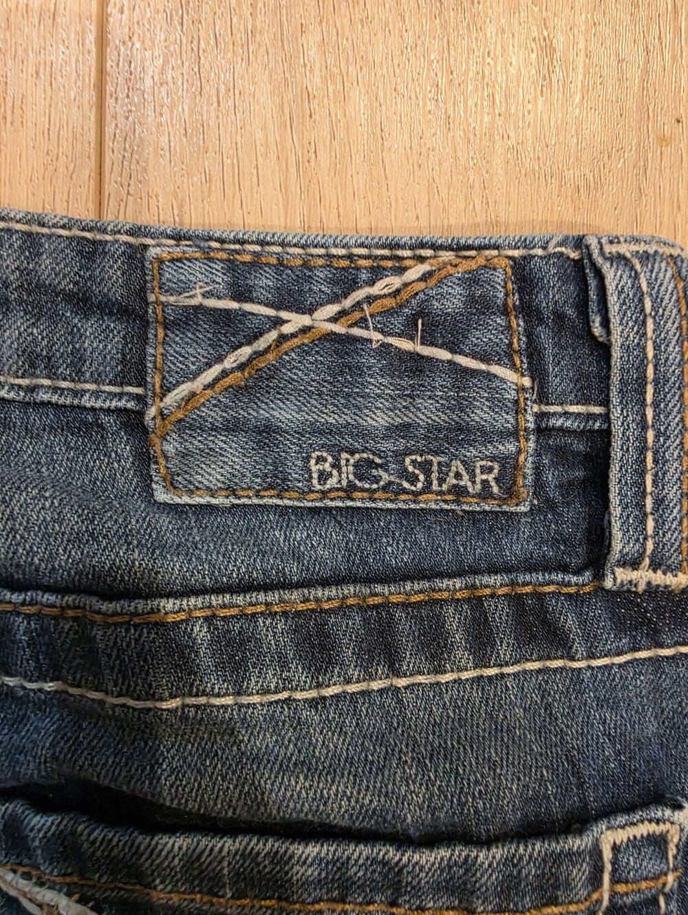 Big Star Sweet Boot Ultra Low Rise Jeans 28L - Picture 6 of 11